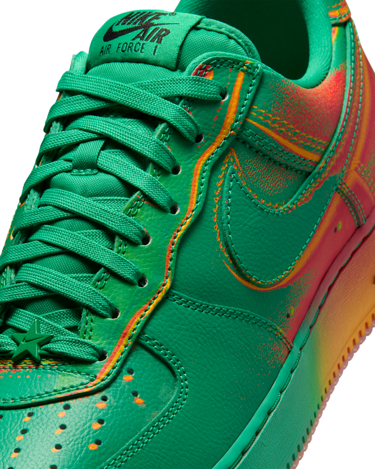 NIKE公式】エア フォース 1 LOW 'Stadium Green and Laser Orange